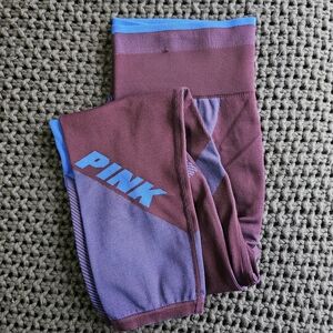 PINK Victoria's Secret Women’s Large Two-Tone Workout Leggings